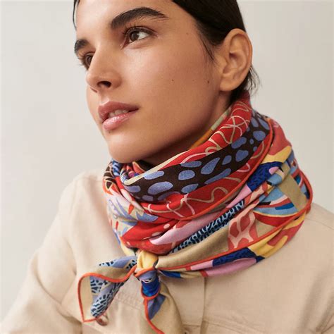 hermes shaw size|Hermes scarf.